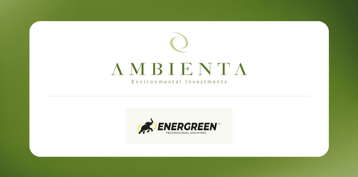 Ambienta acquires Energreen, a leader in specialised machines for vegetation management 
