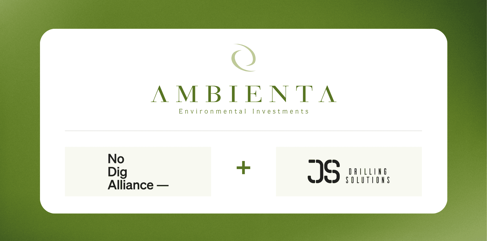 No Dig Alliance, an Ambienta platform company, expands its expertise in Sweden with the acquisition of JS Drilling Solutions