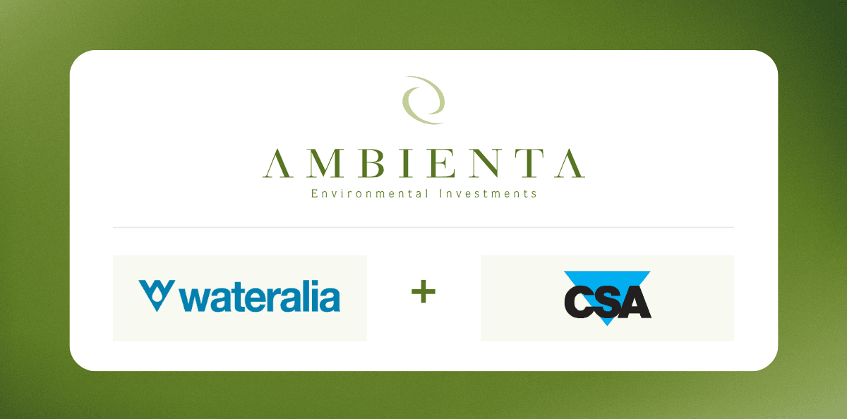 Wateralia acquires CSA, expanding into control valves for leakage reduction in water networks